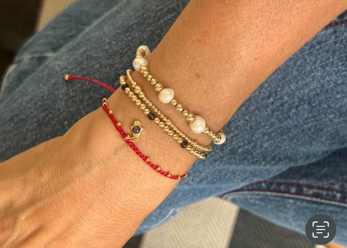 PULSERA HAMSA RED rojo talle unico