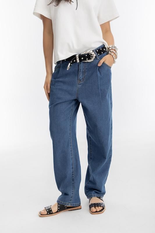 Pantalon Tango en Denim - Indigo azul l