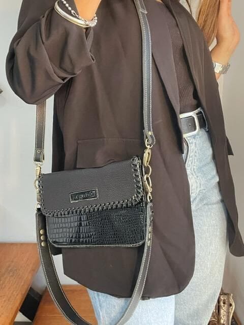 Cartera New York negro n/a