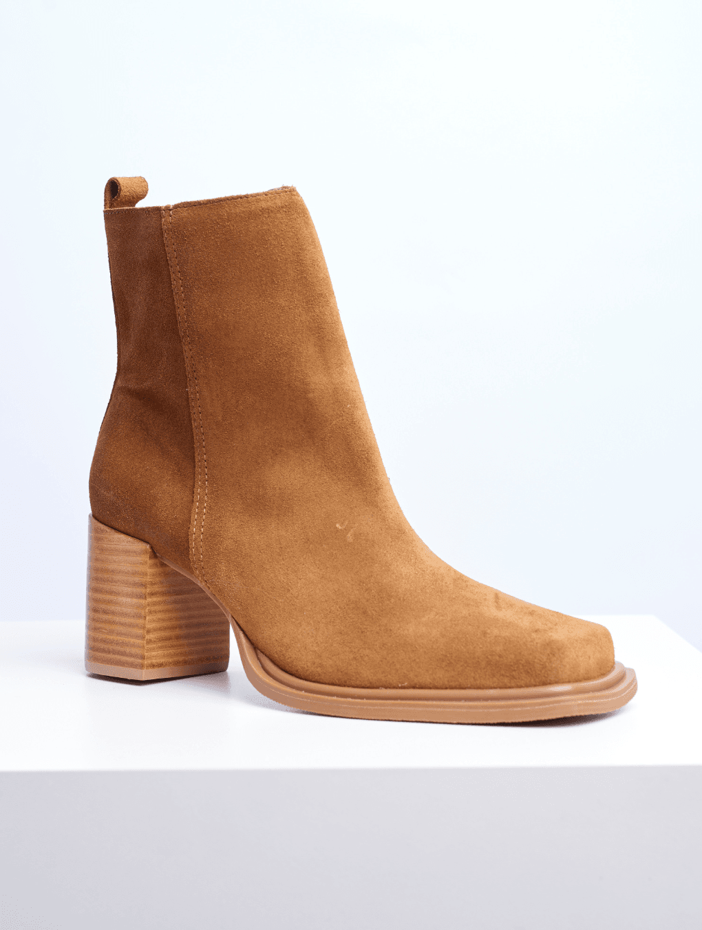 Bota Basik Gamuza camel 37