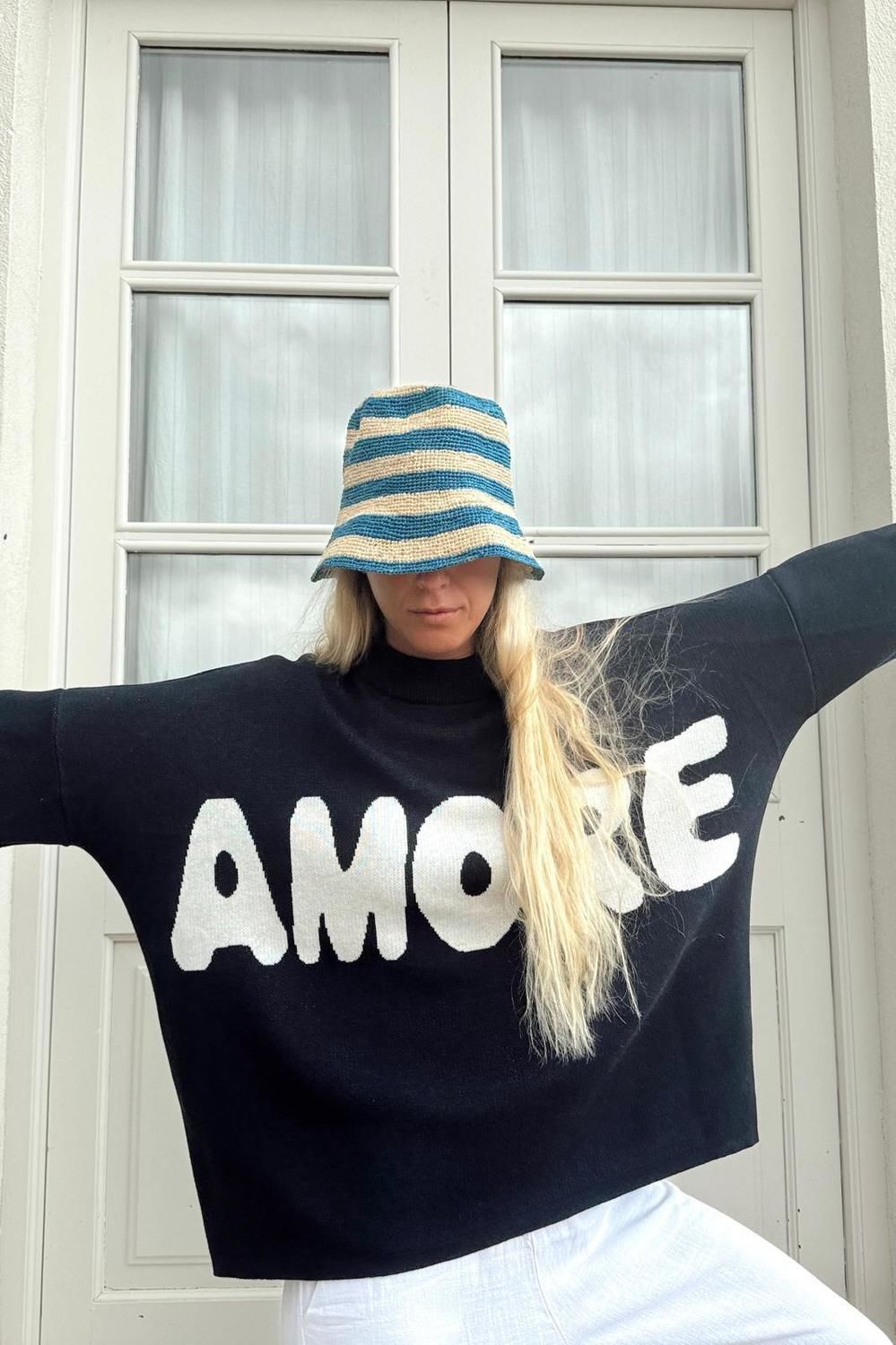 Sweater Amore azul 1