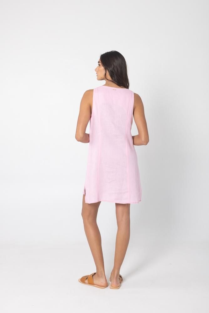 Vestido Noma Short rosado s