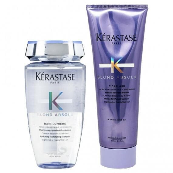PACK BAIN LUMIERE + CICAFLASH KERASTASE n/a