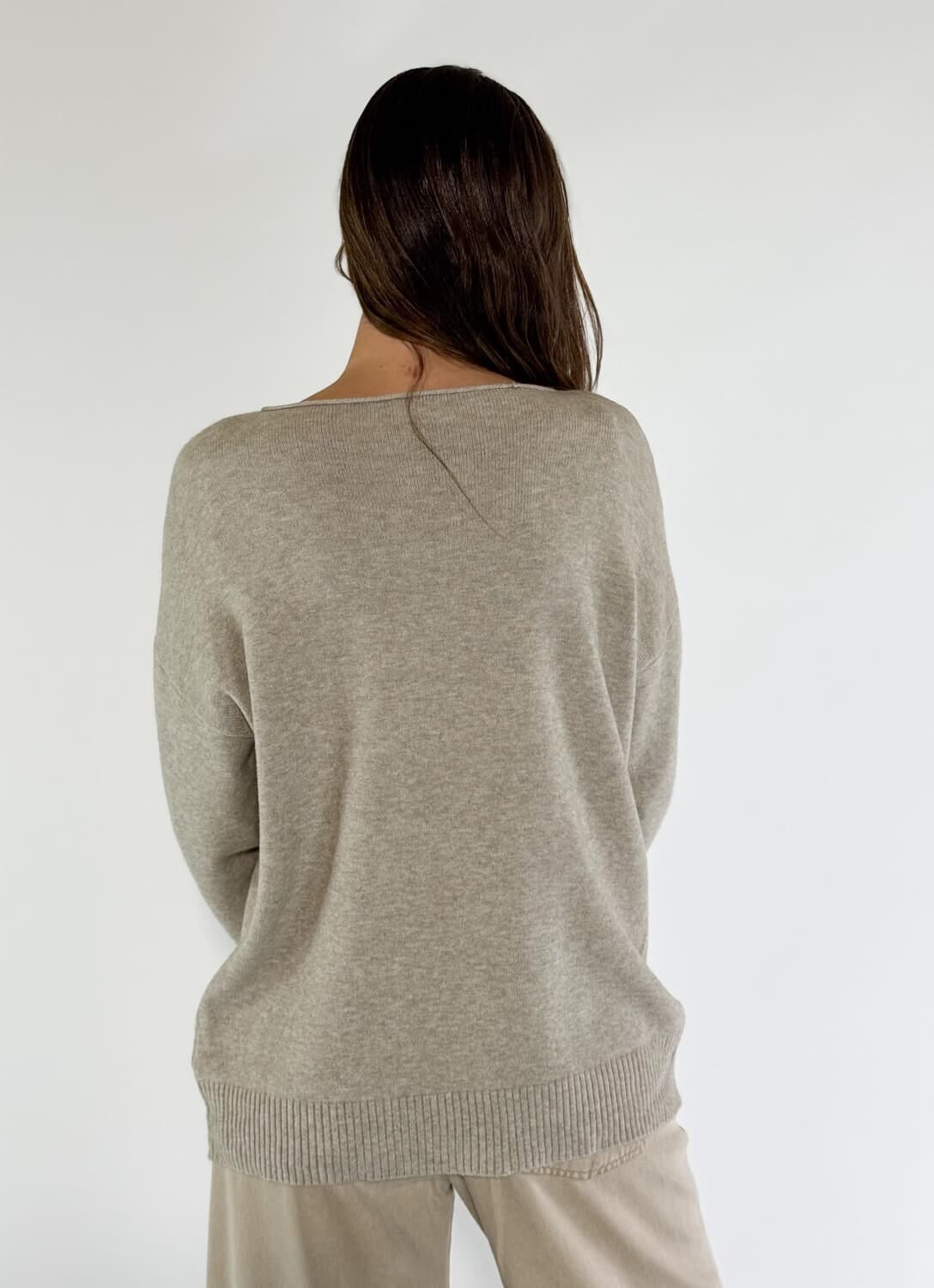 SWEATER RITA beige talle unico