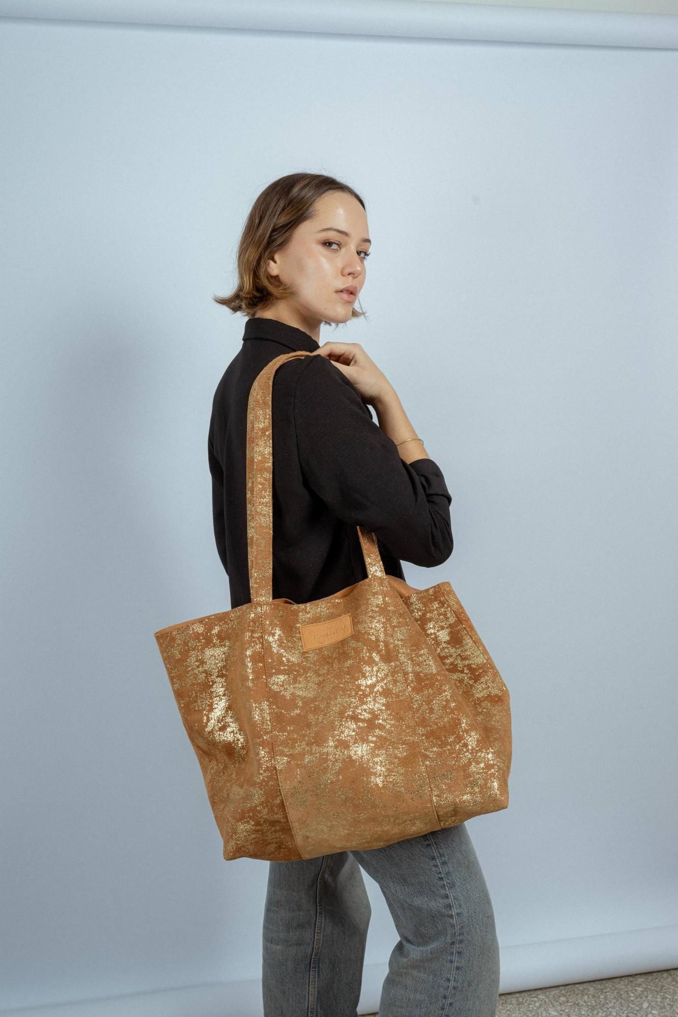 Tote Bag Siena bronce n/a