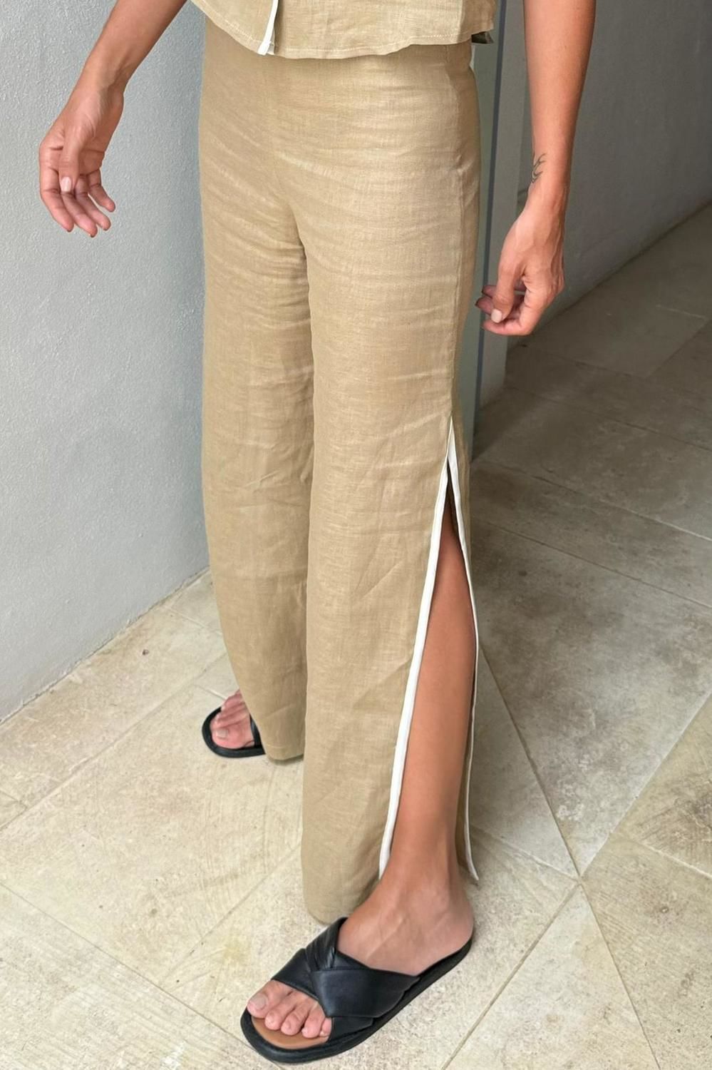 Pantalón Maho beige 0