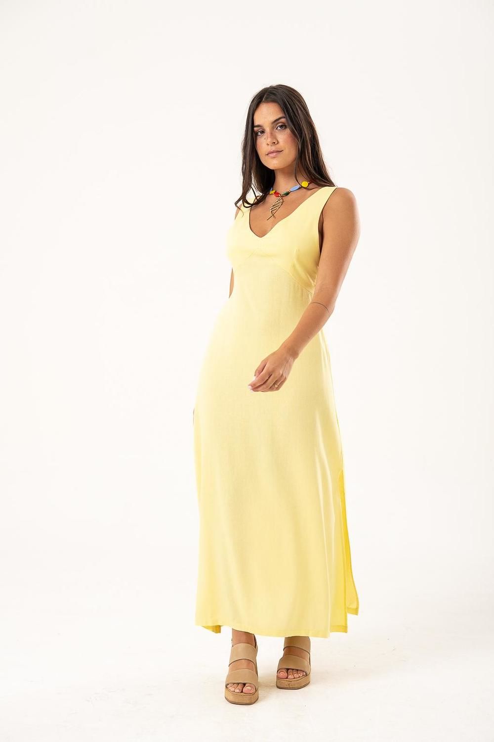 Vestido Blas amarillo xs