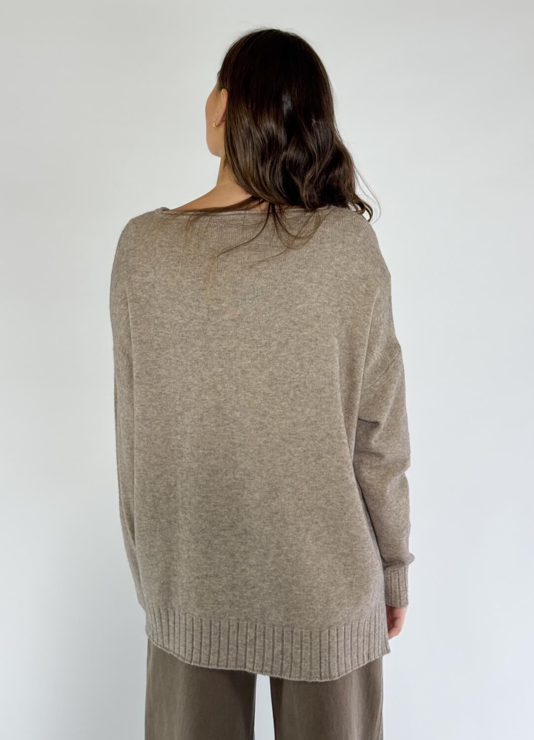 SWEATER CASSIO tostado talle unico