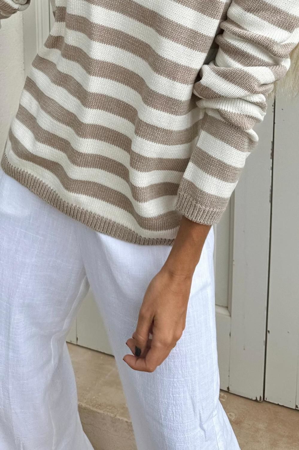 Sweater Gaia beige 1