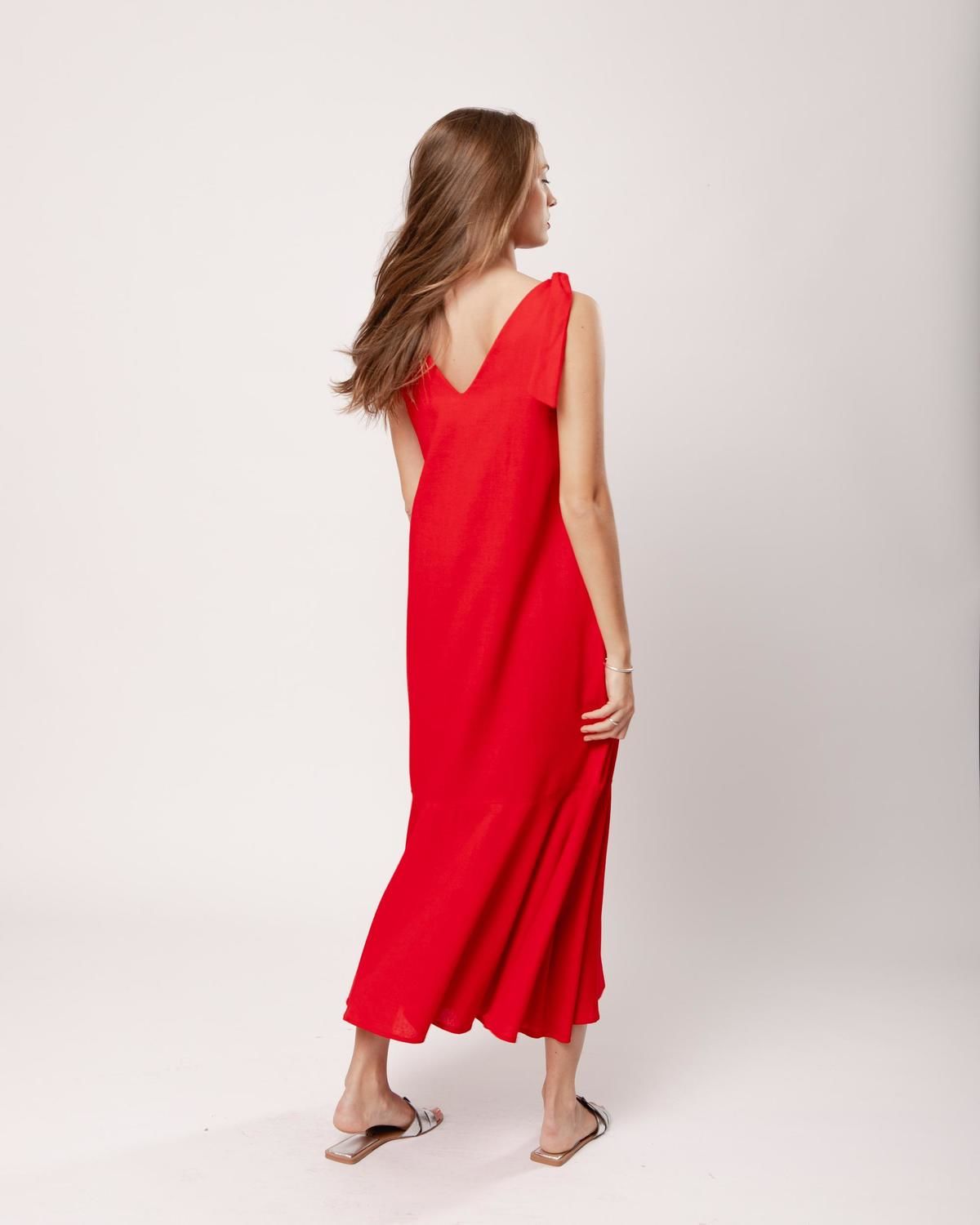 Vestido KIM rojo s/m