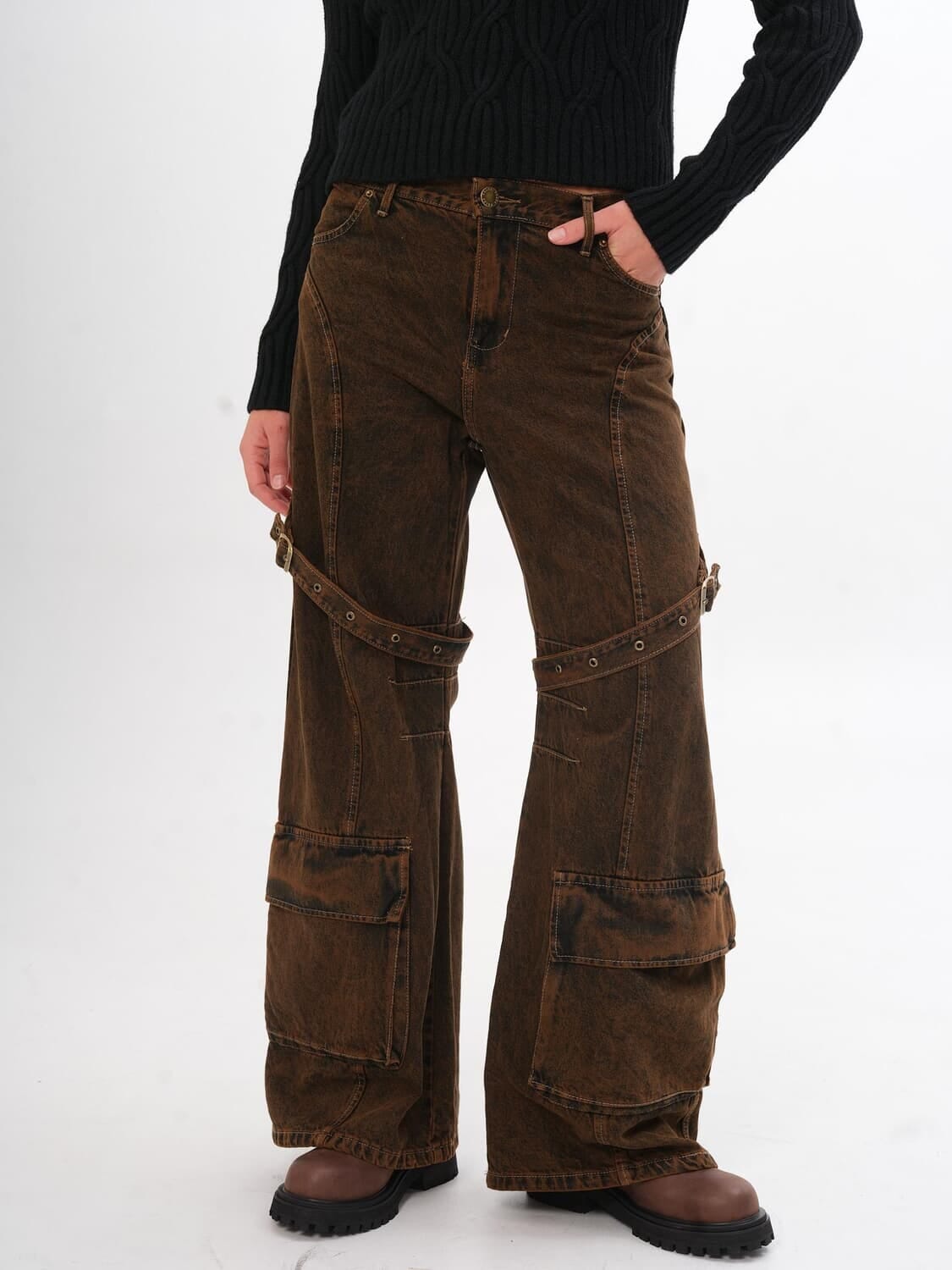Jean Rebel marron xl