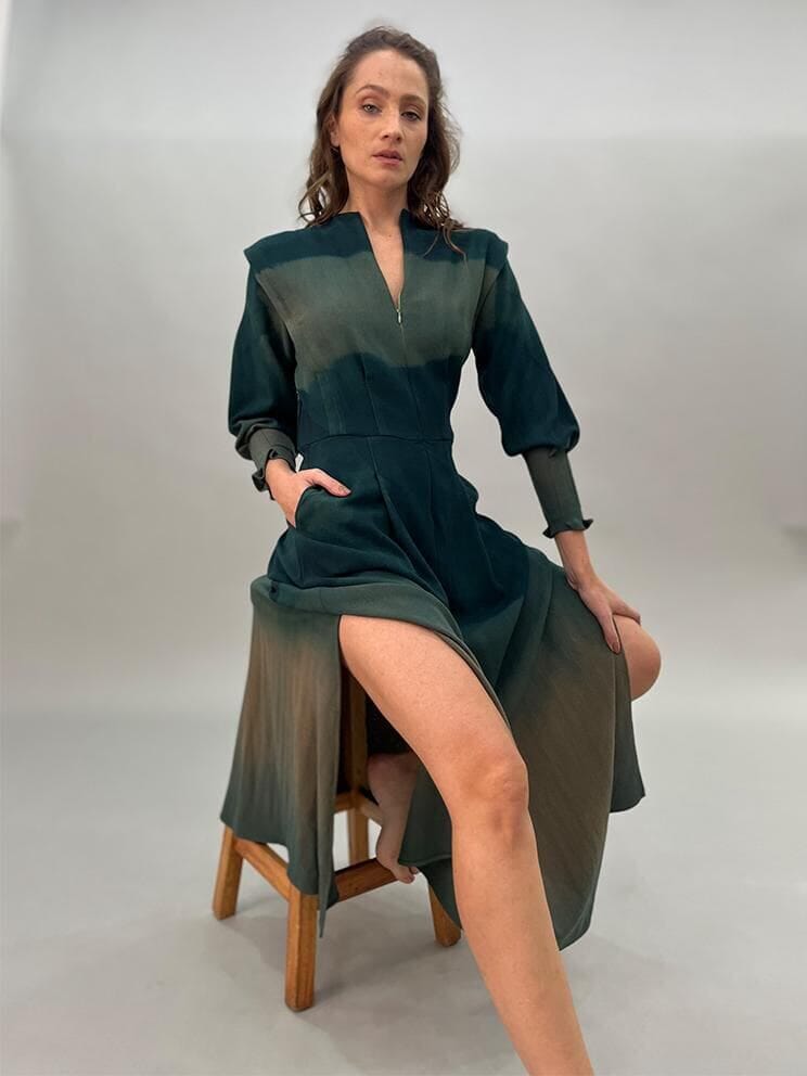 Vestido Climax verde s