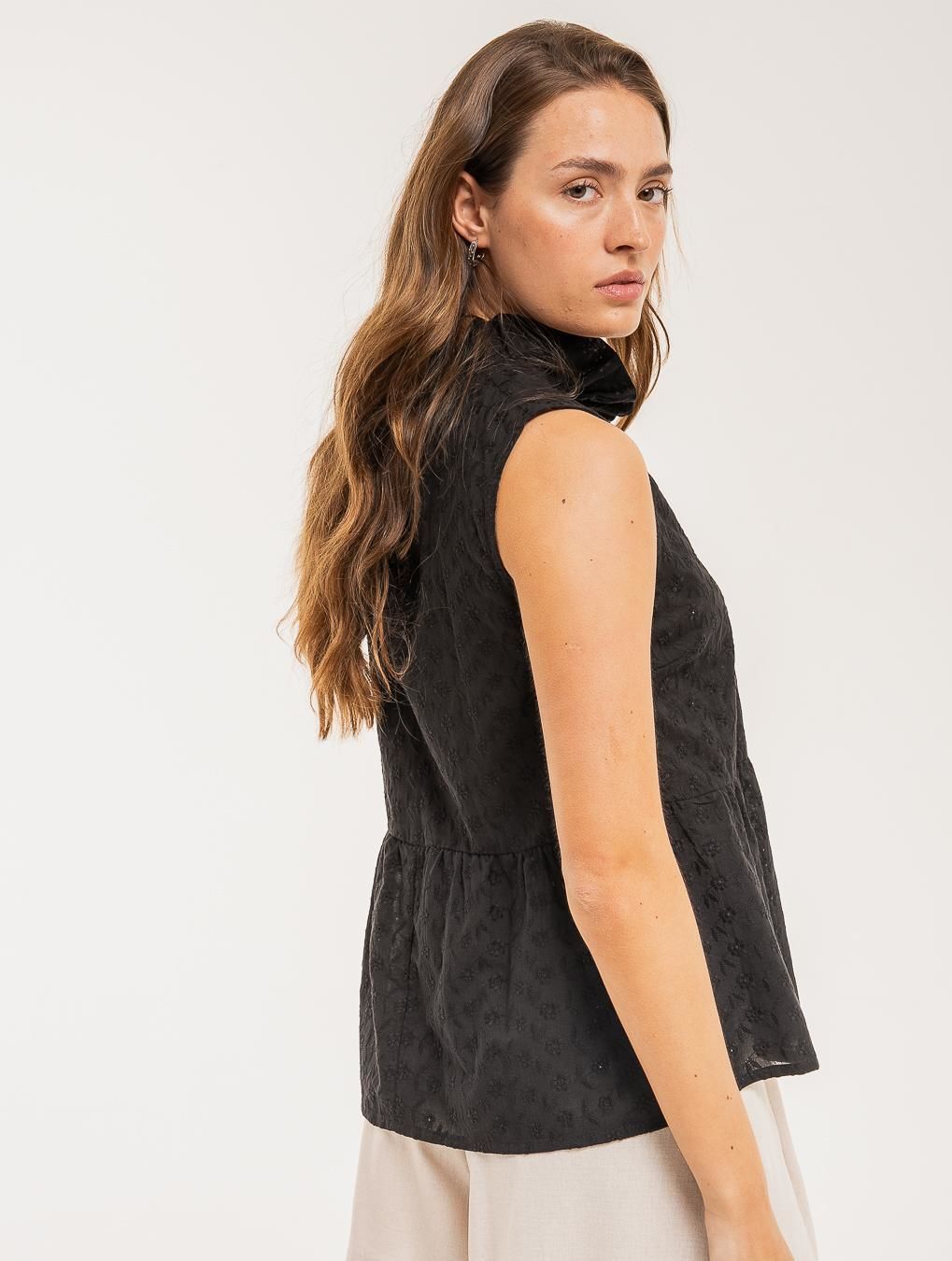 Top Susana negro m/l