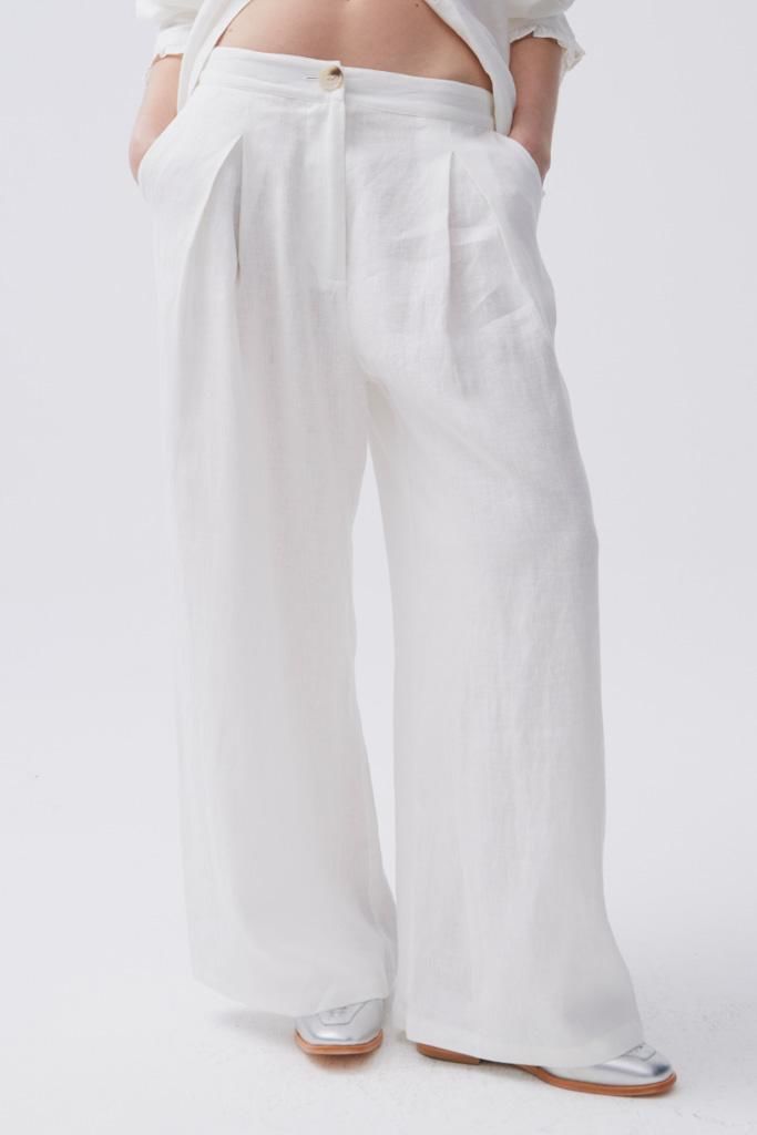 Pantalón Milo blanco xs