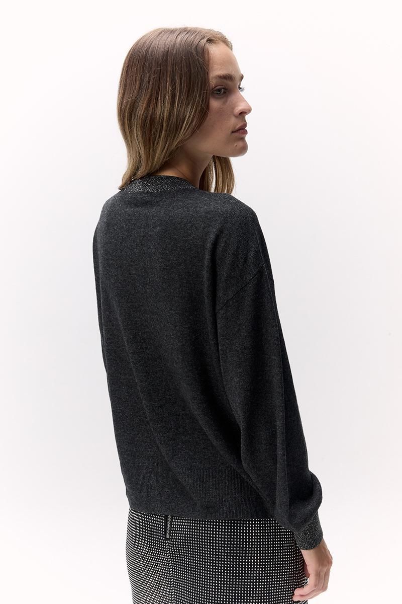 Sweater Echoes negro m