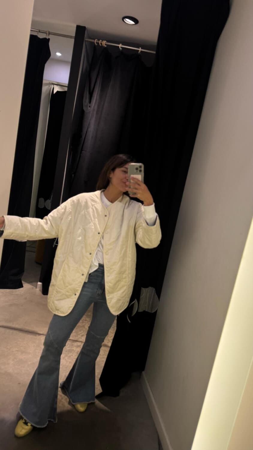 Campera Carlier blanco s/m