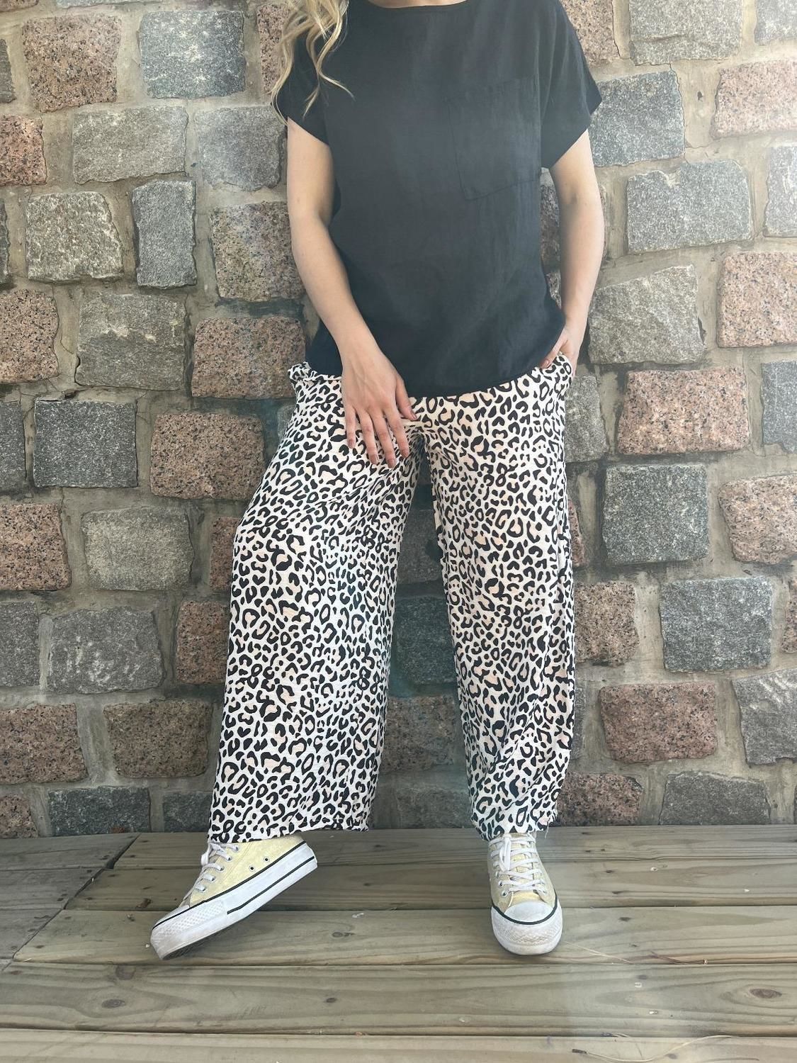 Pants Animal Negro negro talle unico