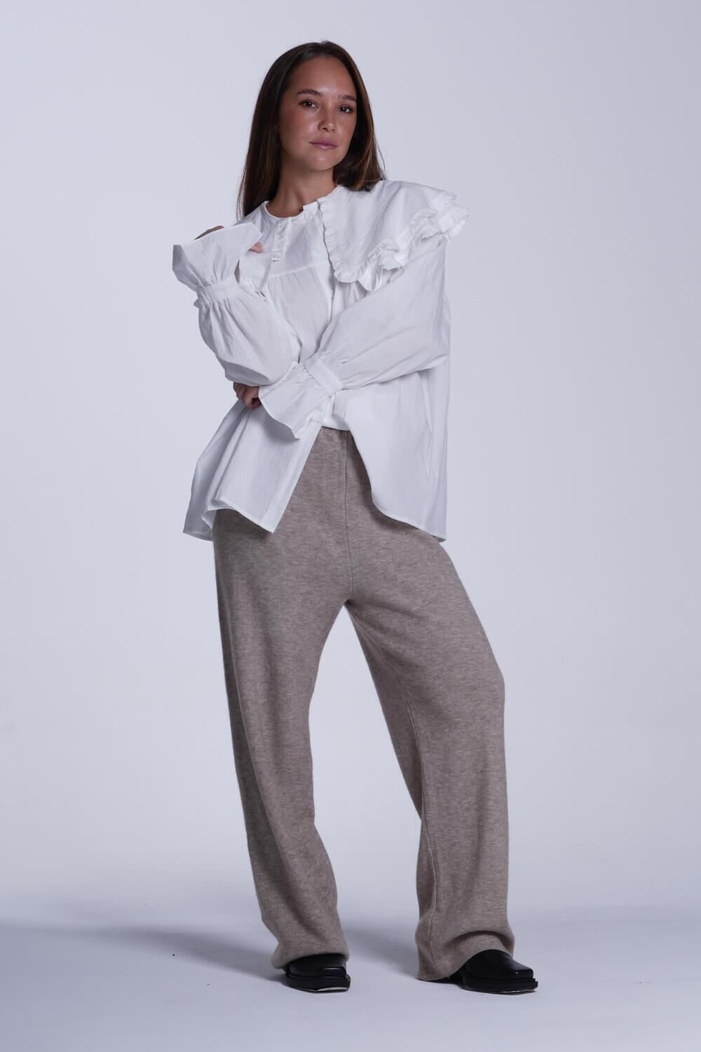 Camisa Marga blanco talle unico