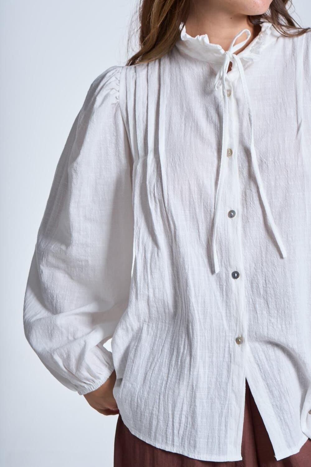 Camisa Tanna blanco talle unico