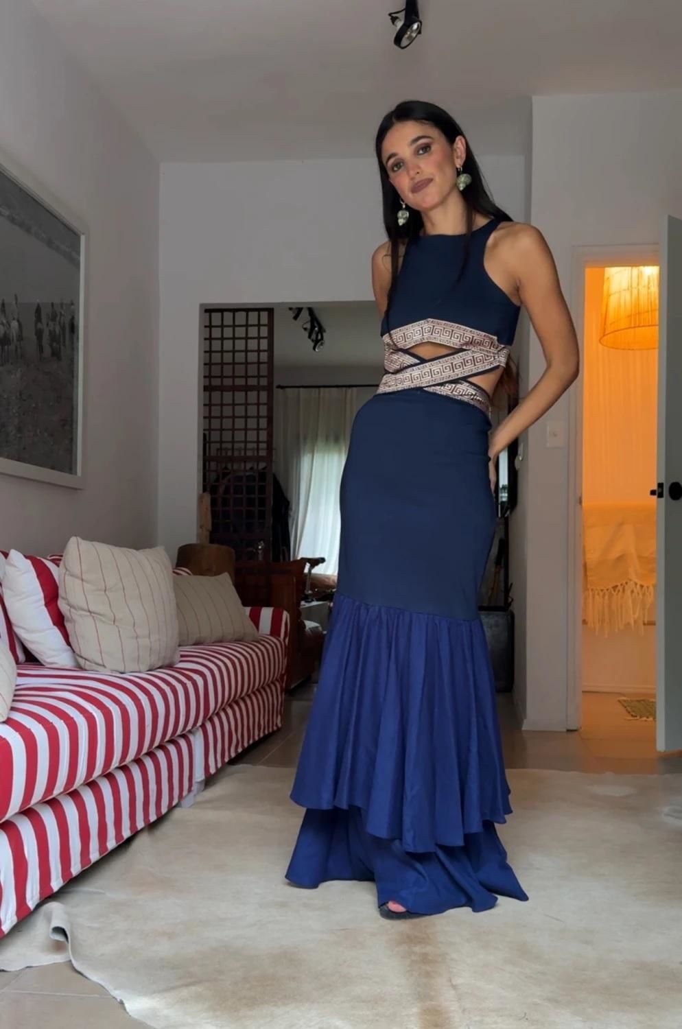 Pampa Dress azul l