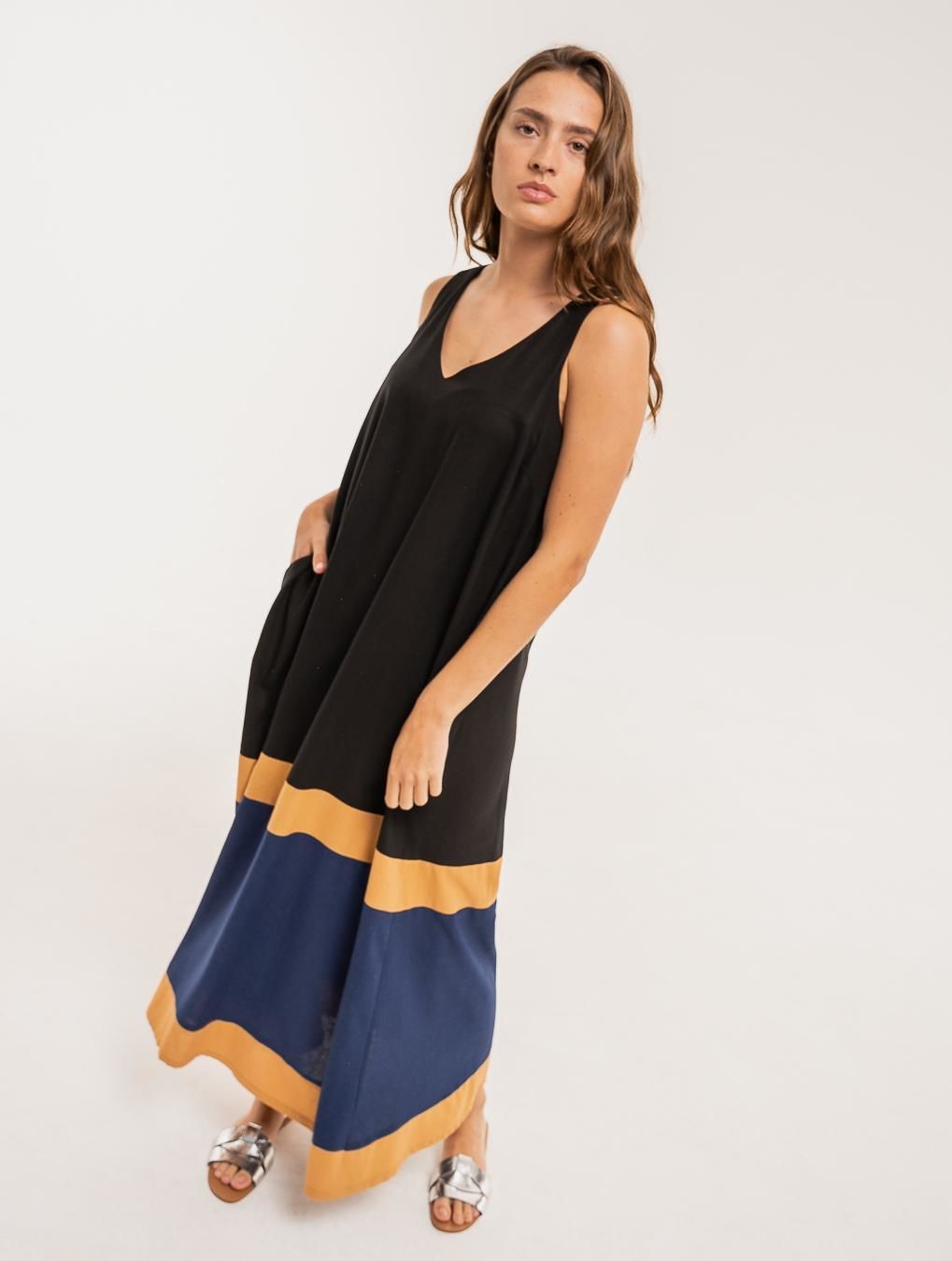 Vestido Amazonas negro s/m