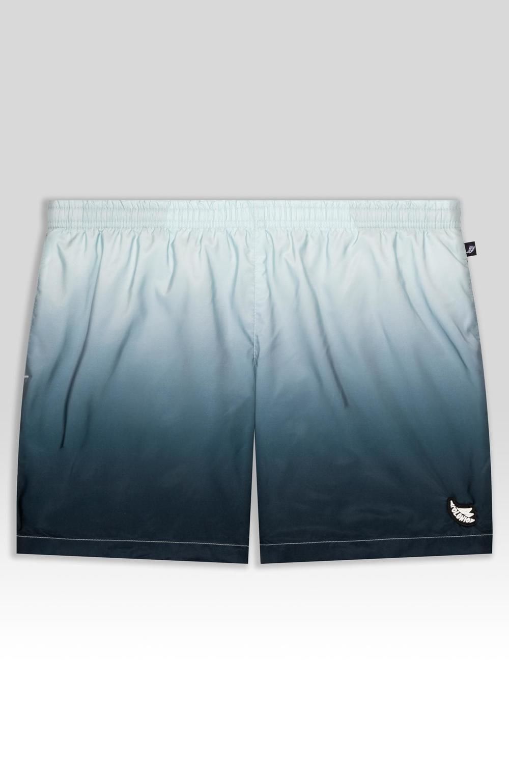 Short de Baño Runner Gradient azul bolita l