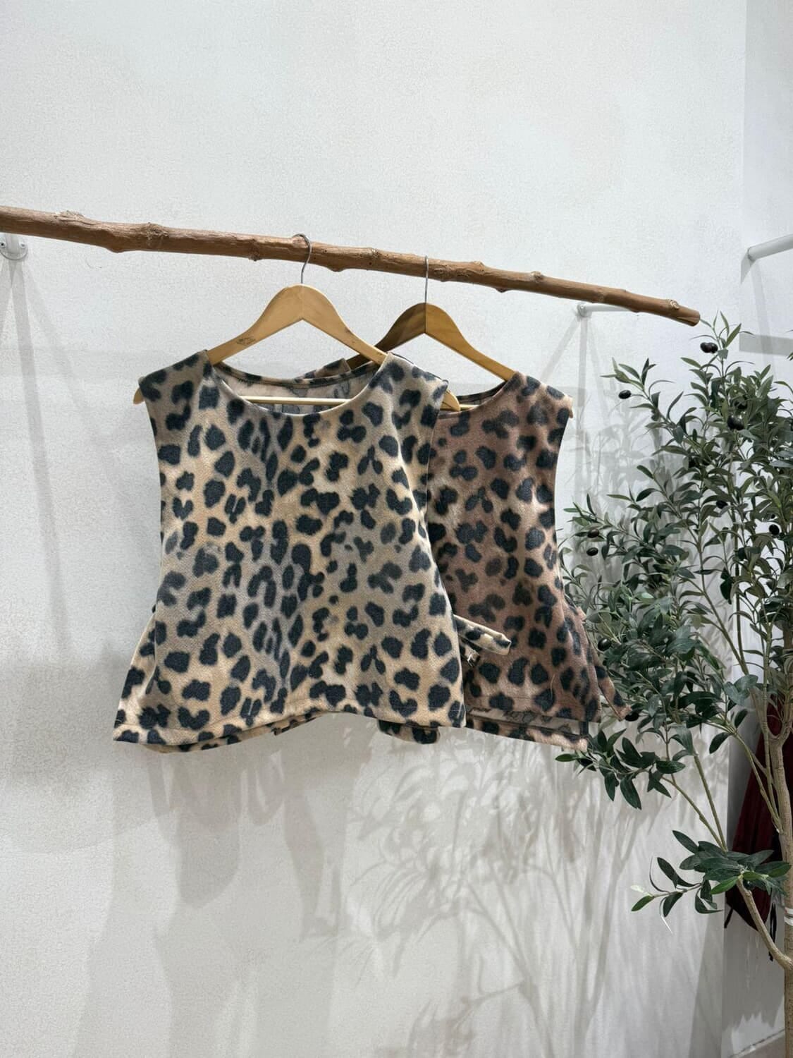 Chaleco Cheiba beige talle unico