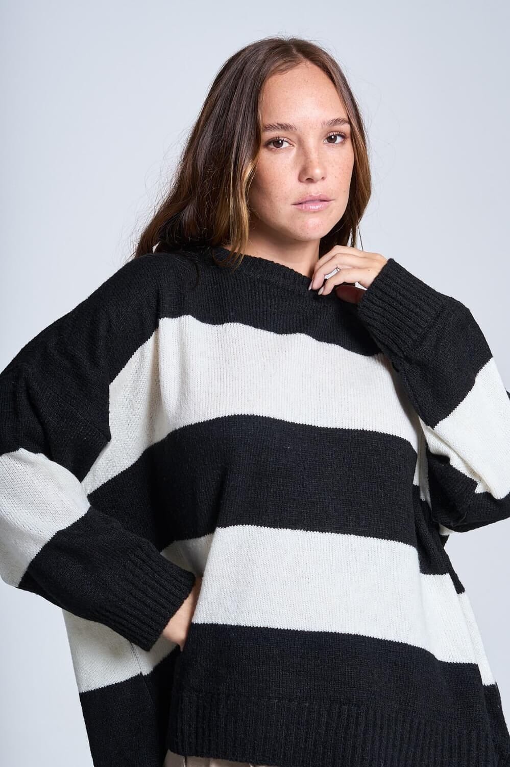 Sweater Zara negro talle unico