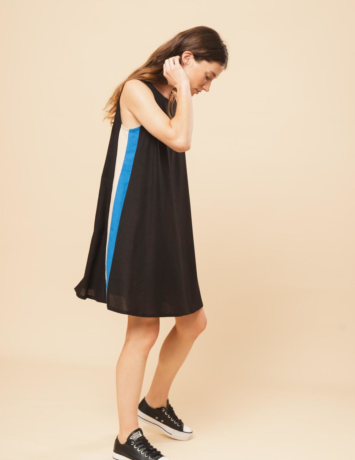 Vestido Padma negro s/m