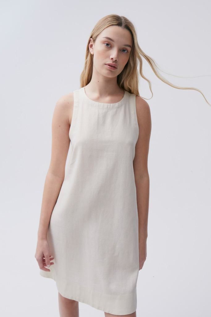 Vestido Palma blanco m