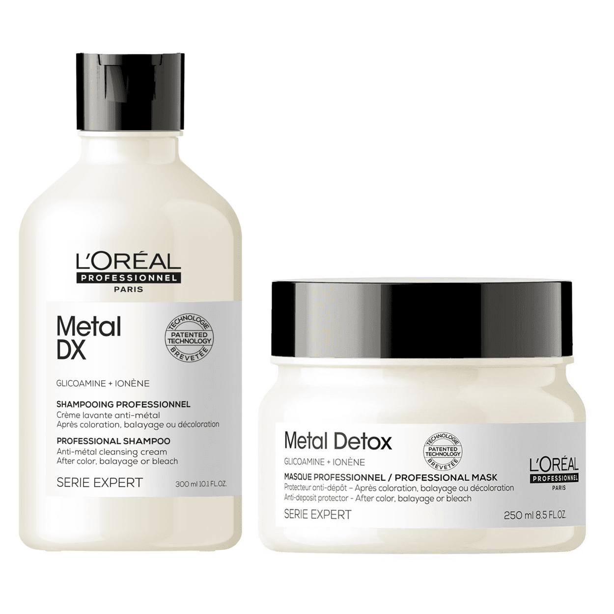 PACK SHAMPOO 300ML+ MASCARA METAL DETOX LOREAL n/a
