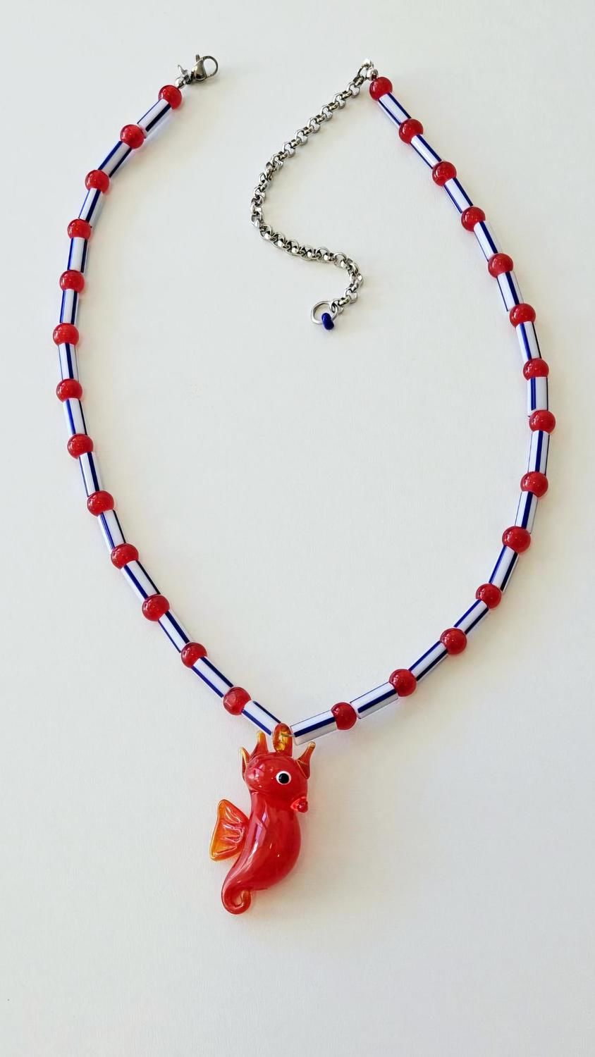 COLLAR AQUASTRAW By Lanzarote rojo n/a