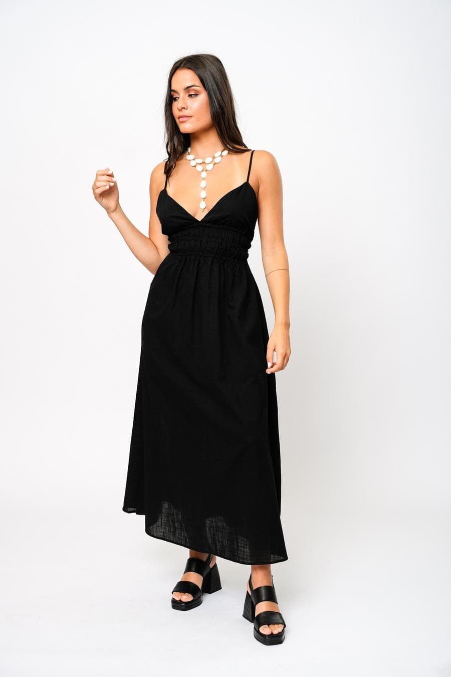 Vestido Paraiso negro l