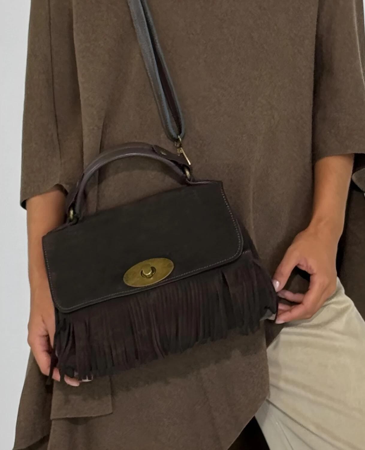 CARTERA SADE chocolate talle unico