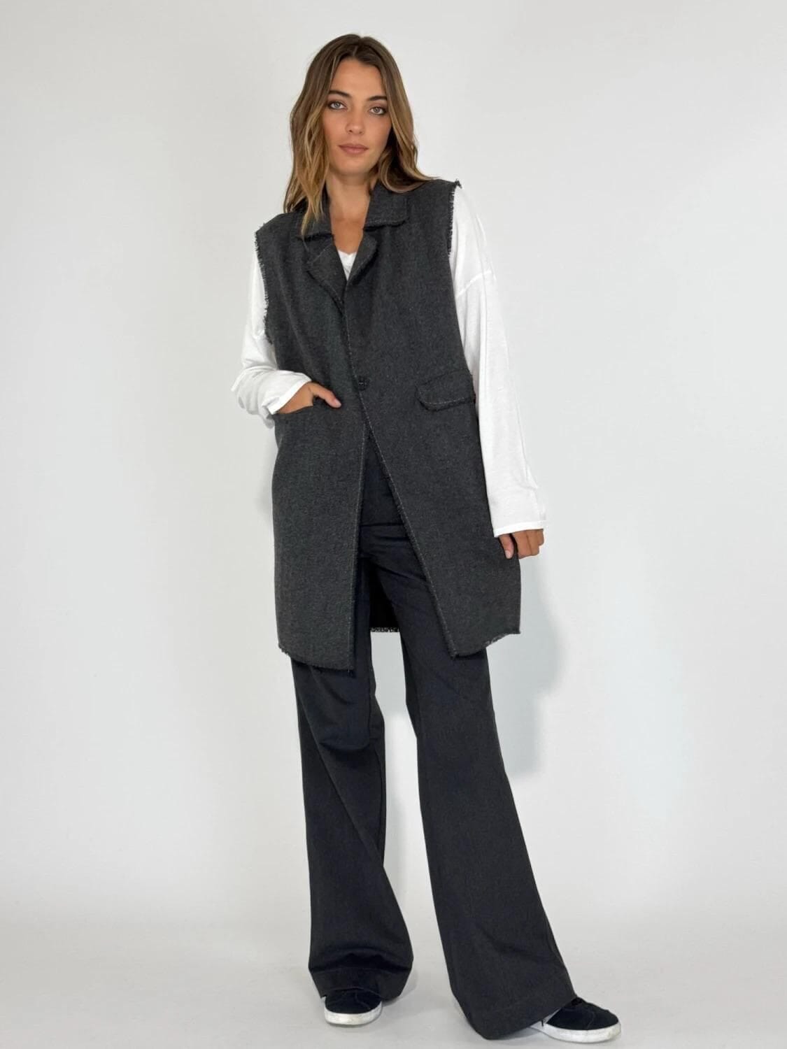 CHALECO MERINA negro s/m