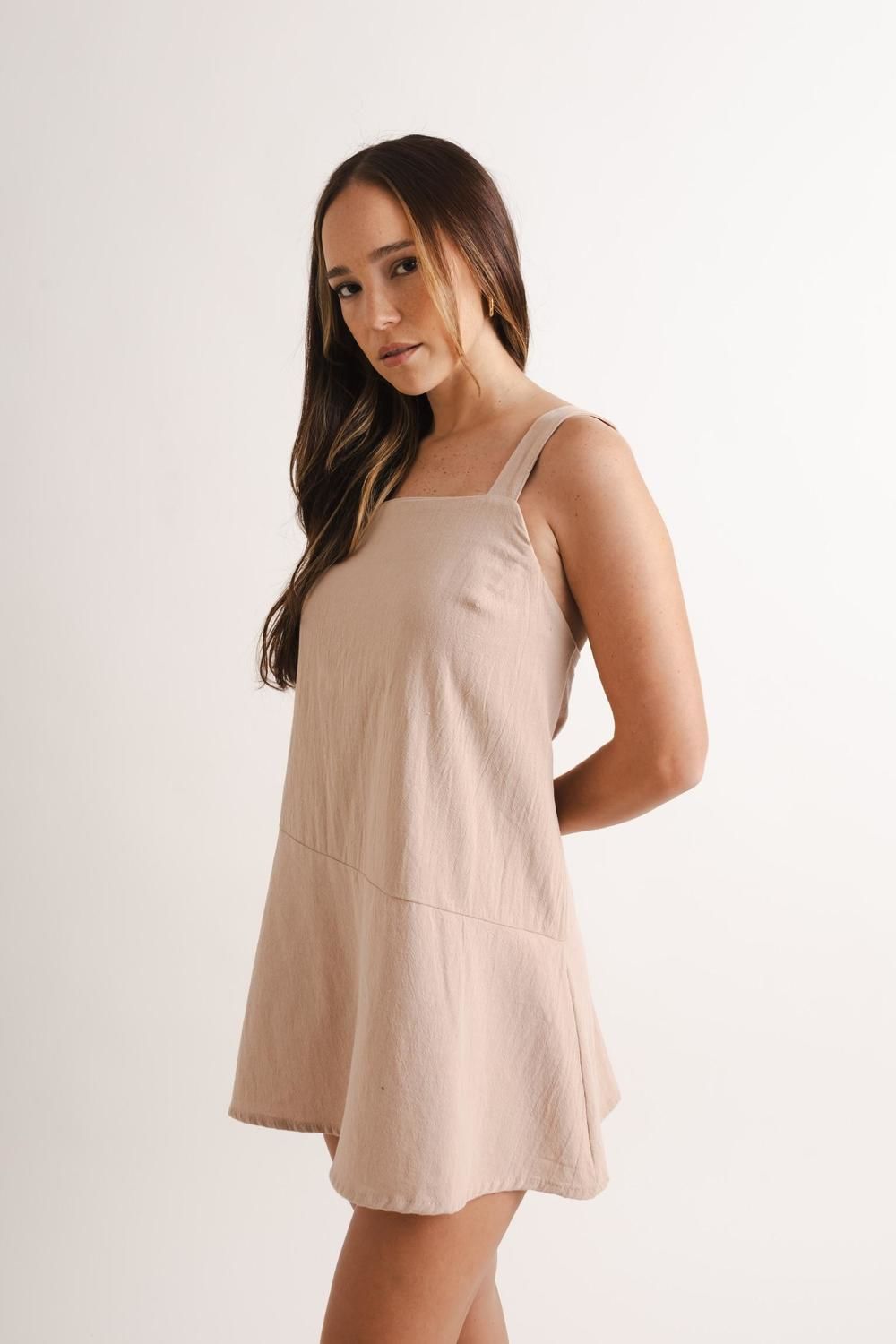 Vestido Tulip beige l