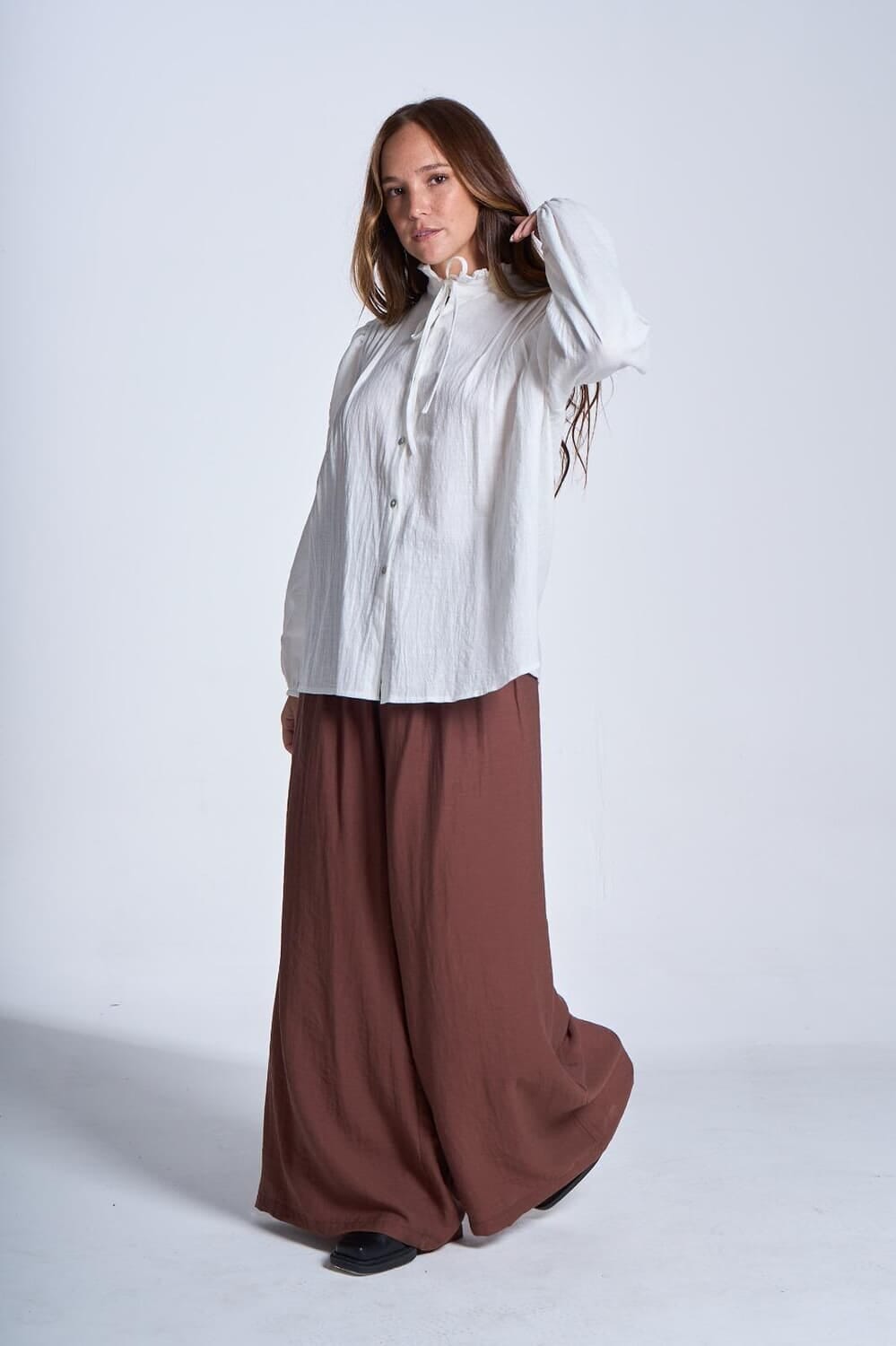 Camisa Tanna blanco talle unico