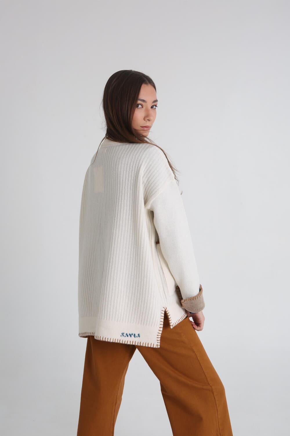 Saco Beetle blanco m