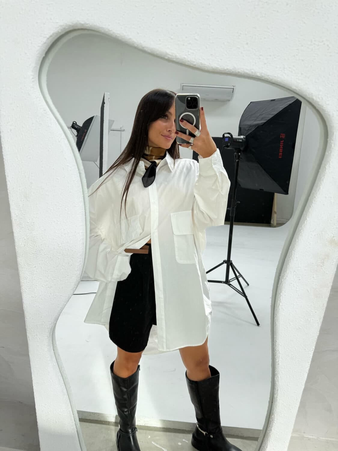 Camisa Carrie blanco talle unico