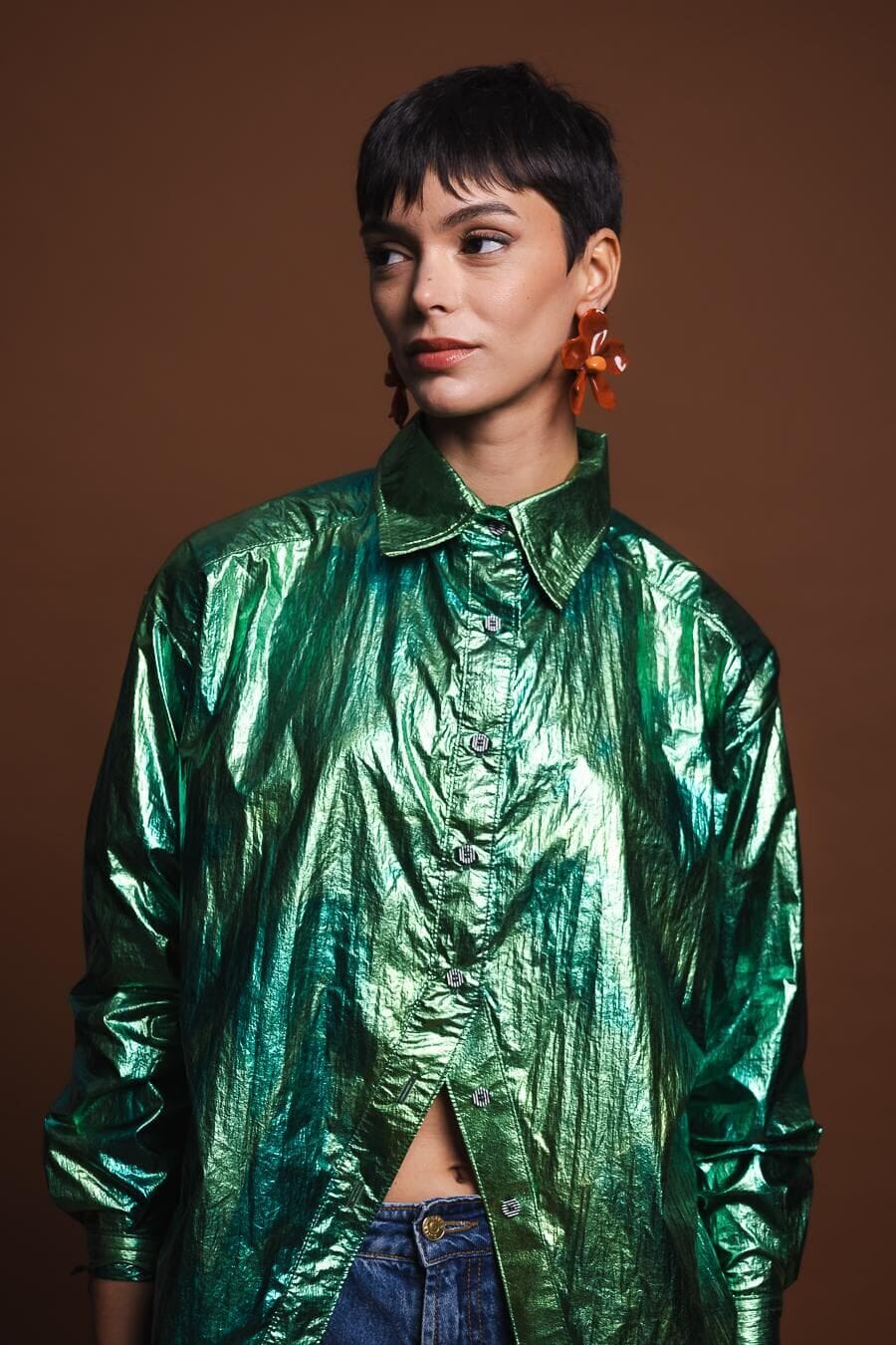 Camisa Eloisa blanco talle unico