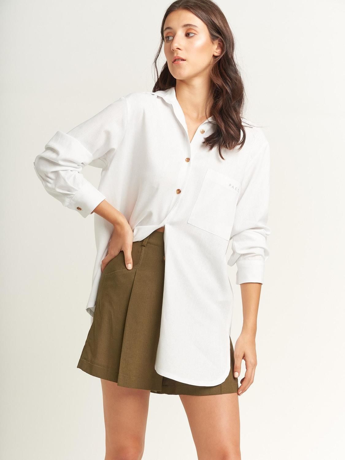 Camisa AGATHA blanco m/l