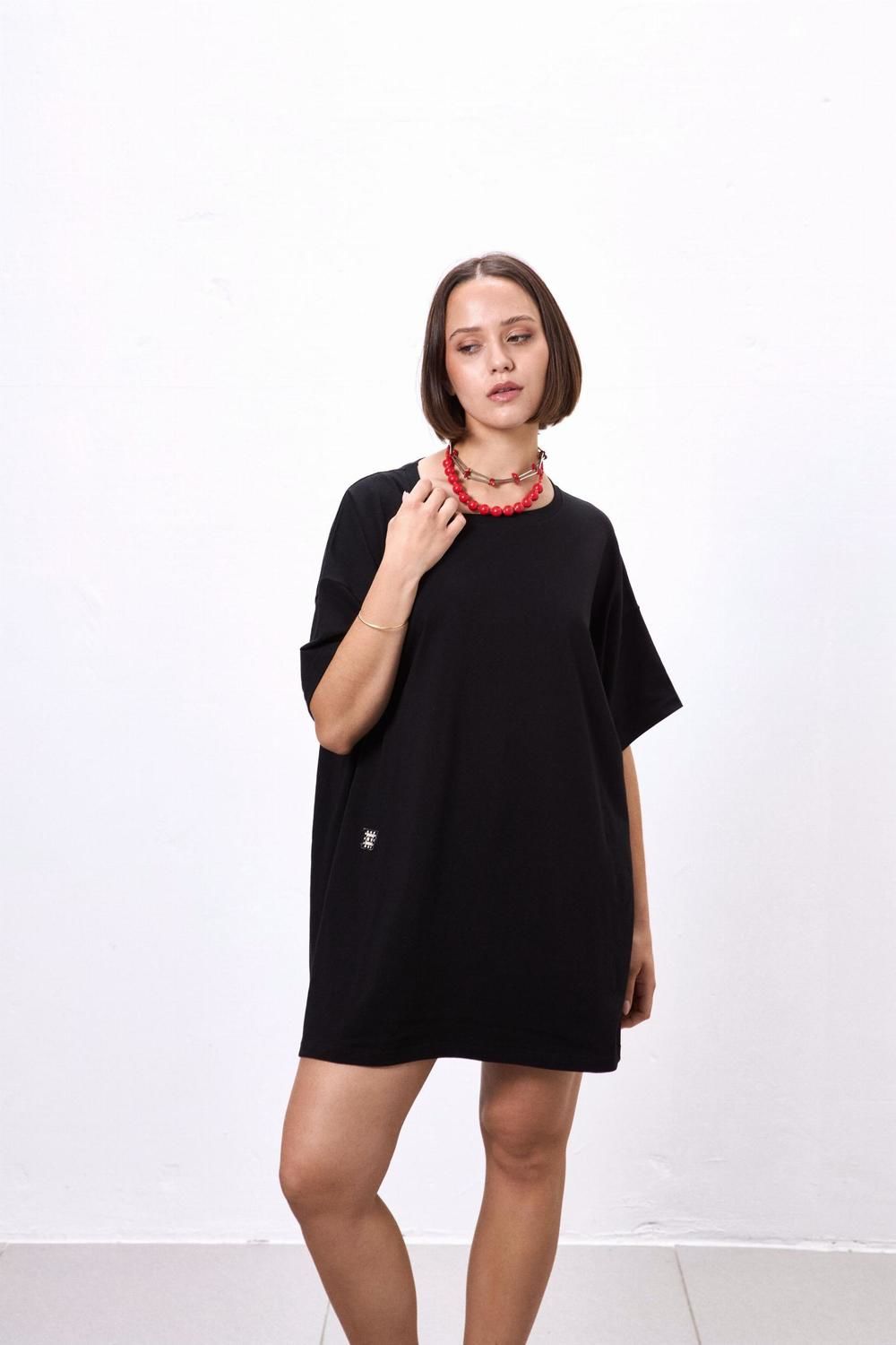 VESTIDO BASIU SHORT negro talle unico