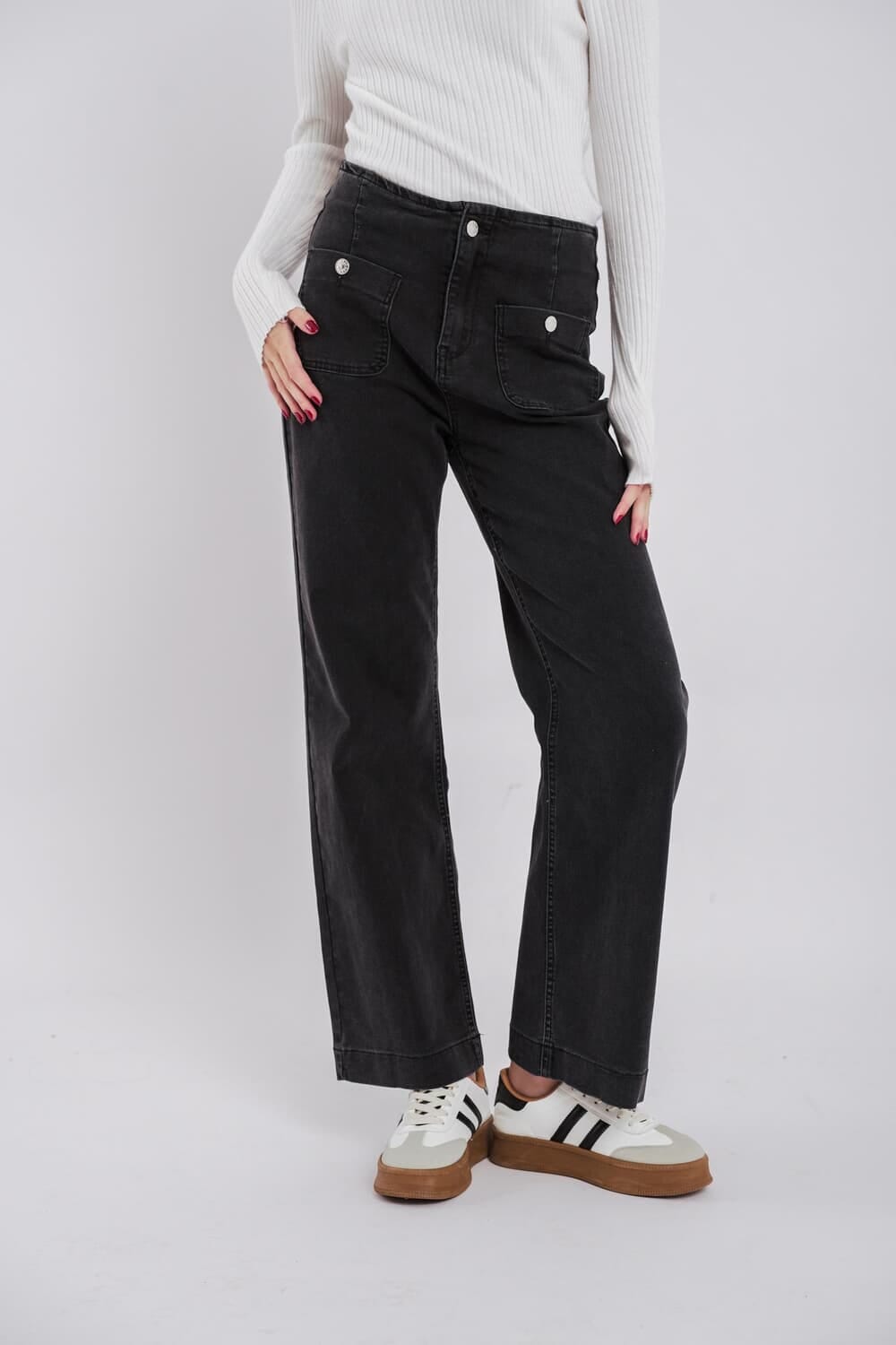 Jean Recto Clash negro s