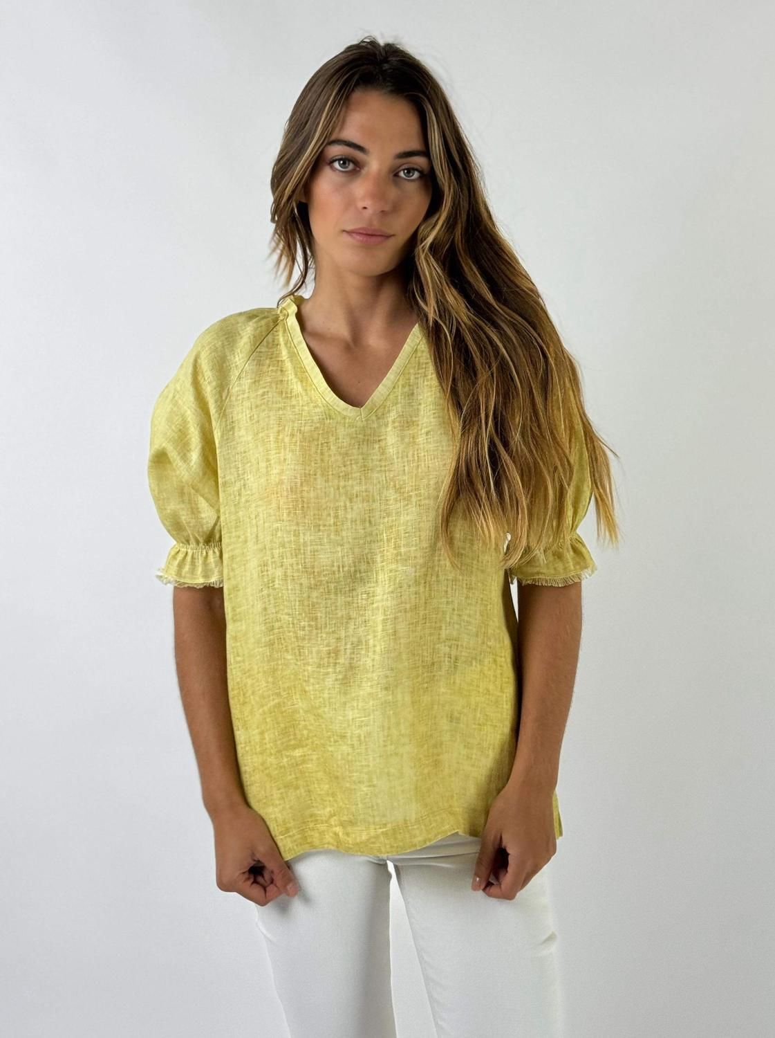 BLUSA CISNE amarillo s/m