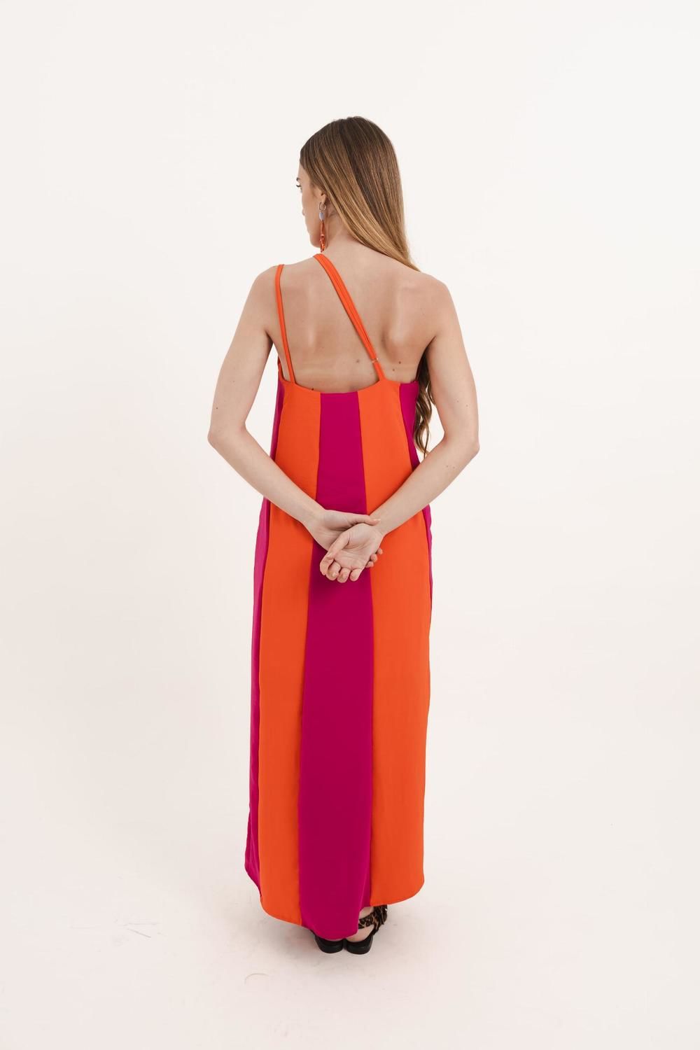 Vestido Haiti naranja m/l