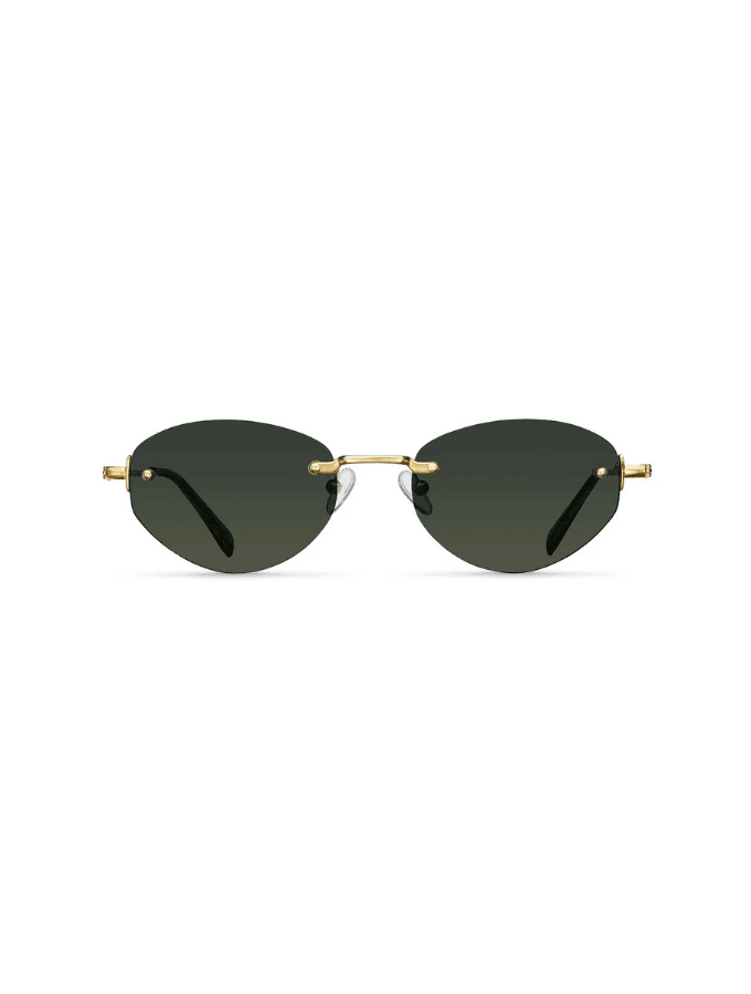 Lentes de Sol - Amina Gold Olive dorado talle unico