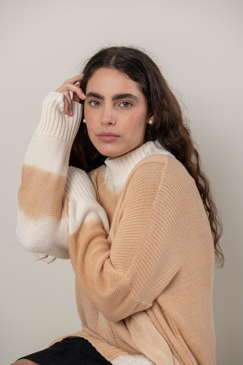 SWEATER JANIS beige talle unico