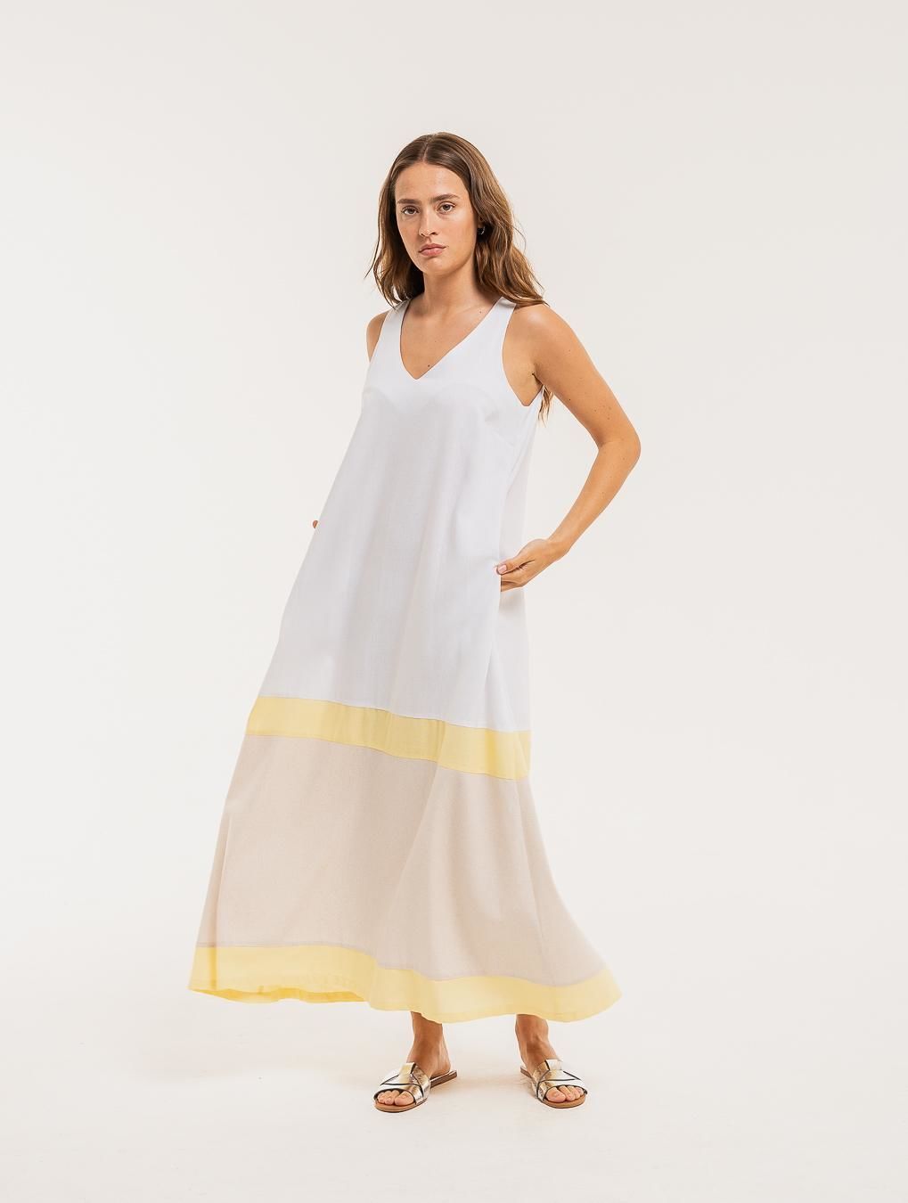 Vestido Amazonas blanco s/m