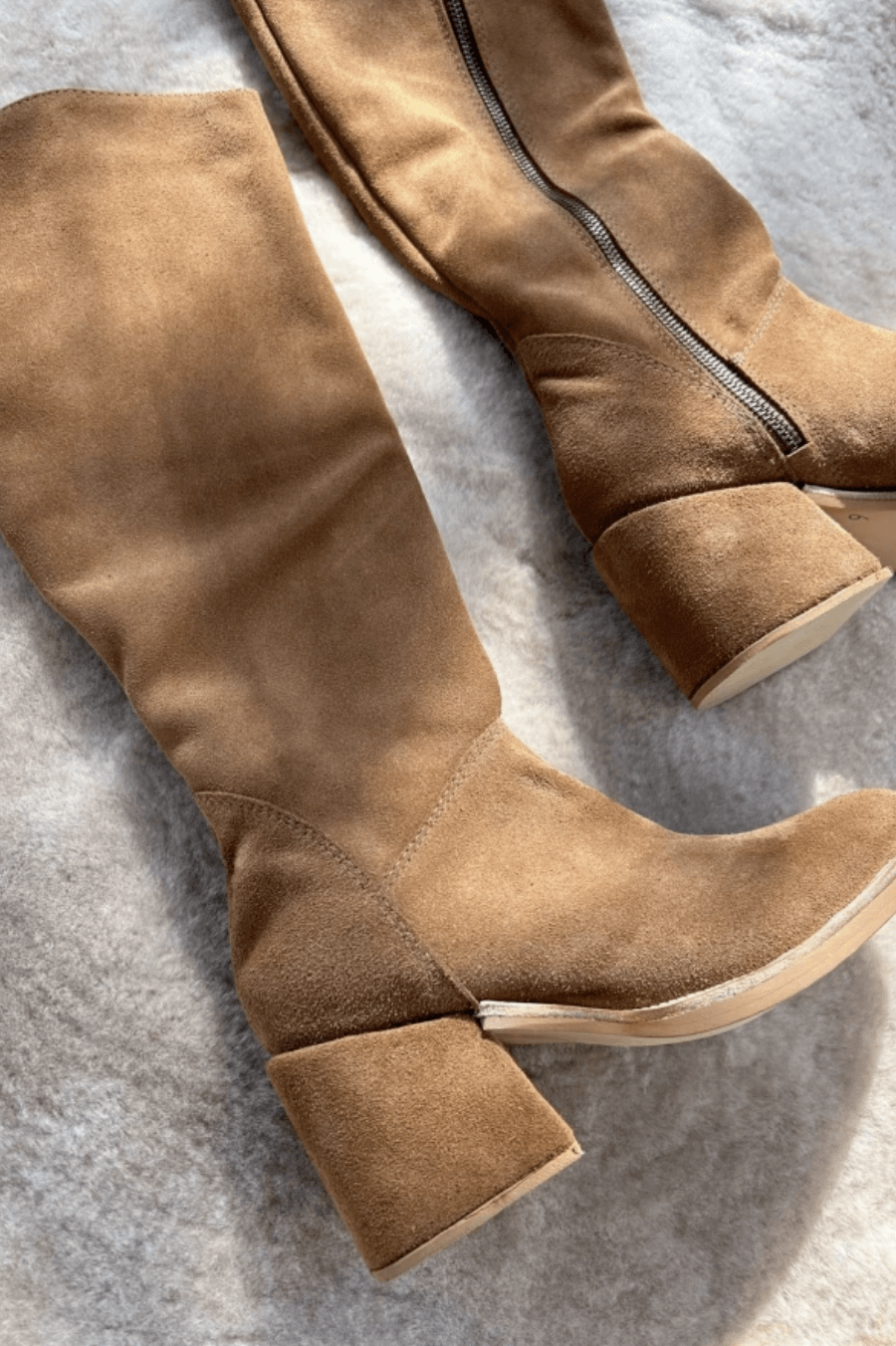 High Heel Boots camel 36