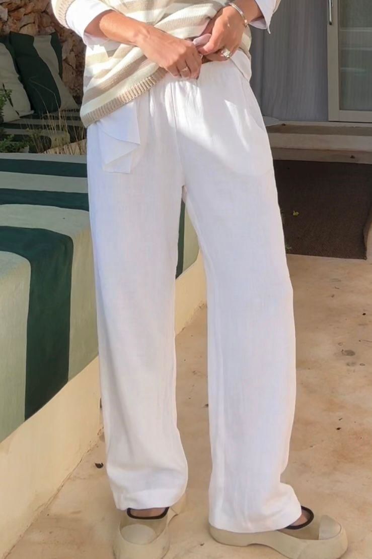 Pantalón Pola blanco 3